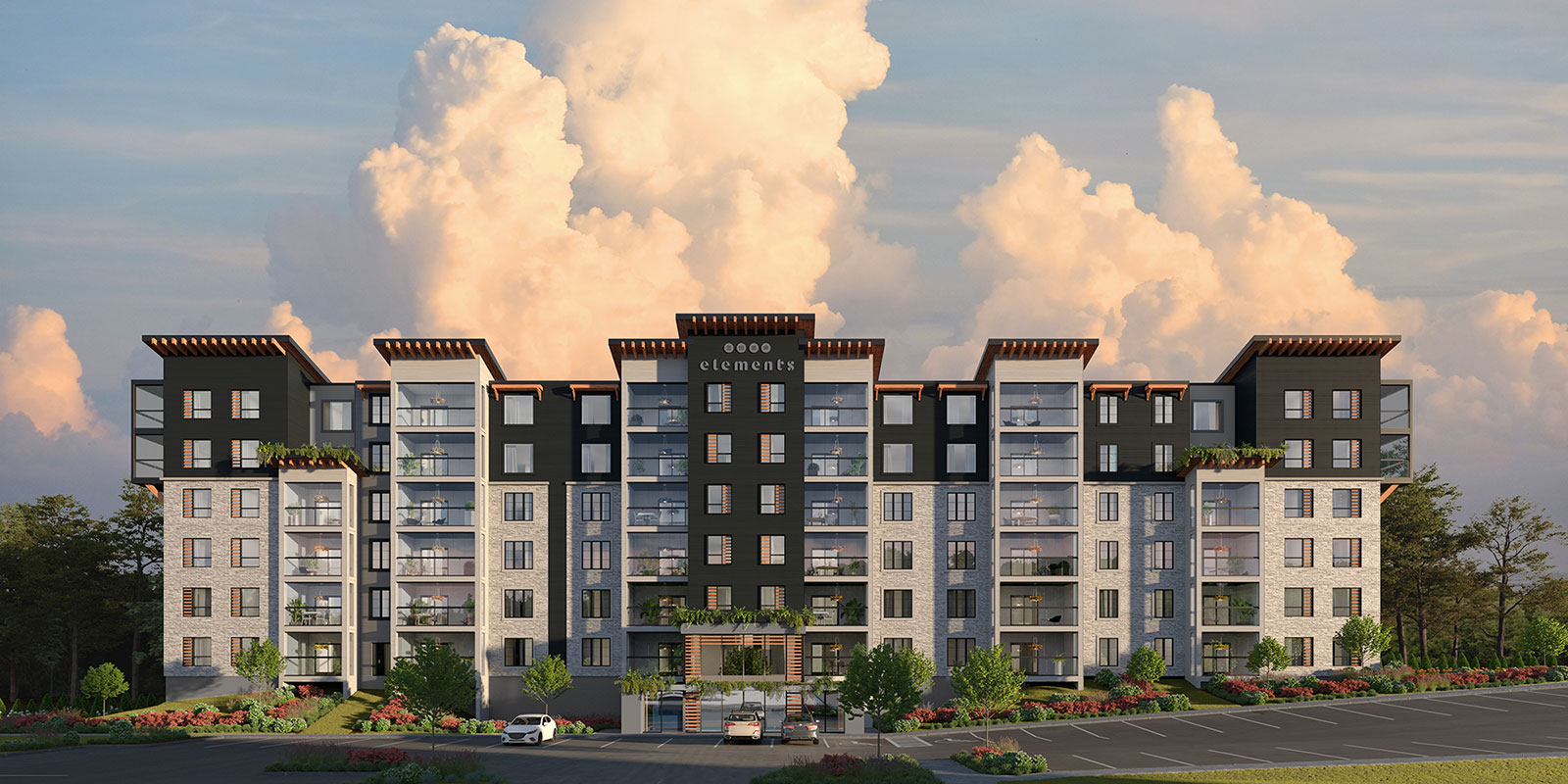 New Condo in Barrie - Elements LUNA Building